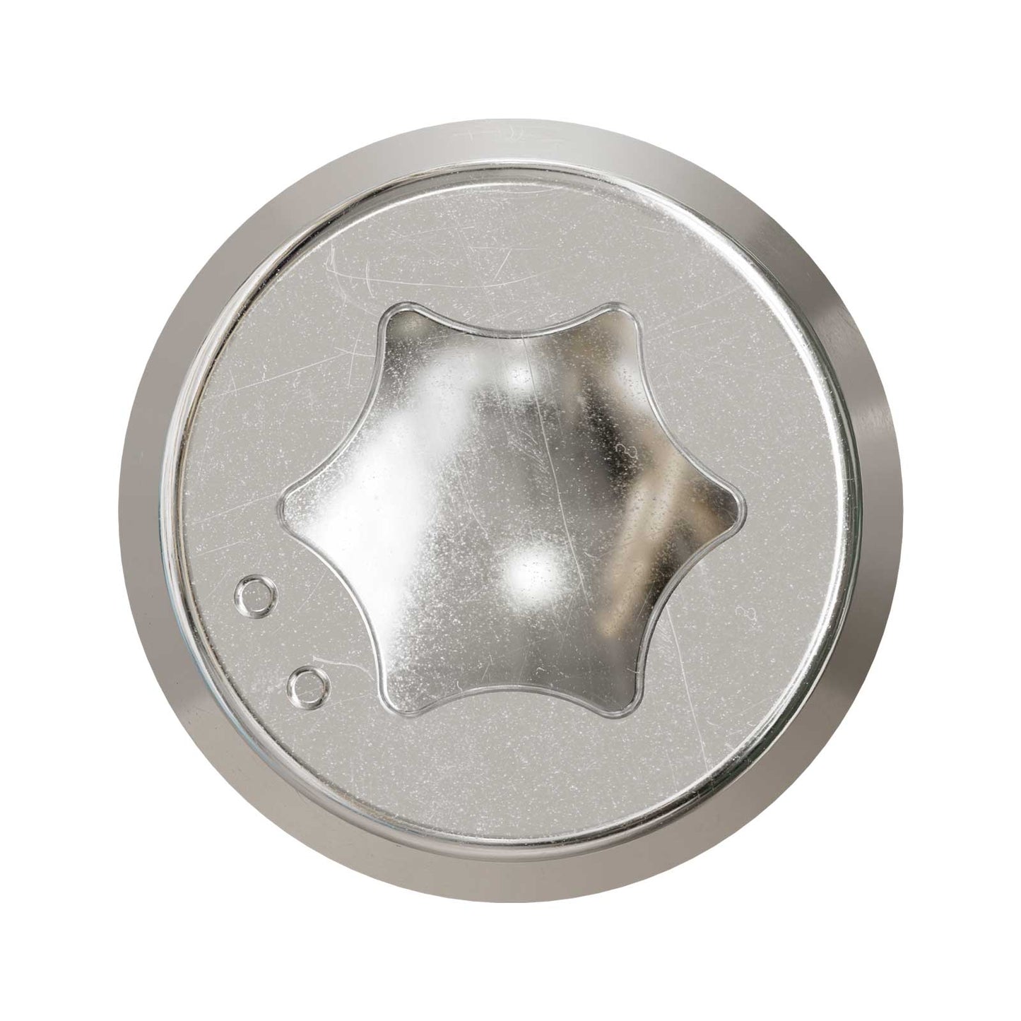6-lobe star drive head detail 