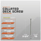 Deck screw specifications