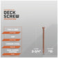 Deck screw specifications