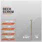 Deck screw specifications
