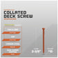 Deck screw specifications