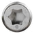 6-lobe star drive - stainless steel