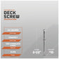 Deck screw specifications