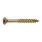 #8 x 2" T20 Flat Head Deck Screw - Yellow Zinc