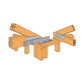 Simpson Strong-Tie Drag strut connector installation illustration