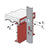Simpson DSHS-R100 Drift Strut Horizontal Stop - G90 Galvanized, Pkg 100