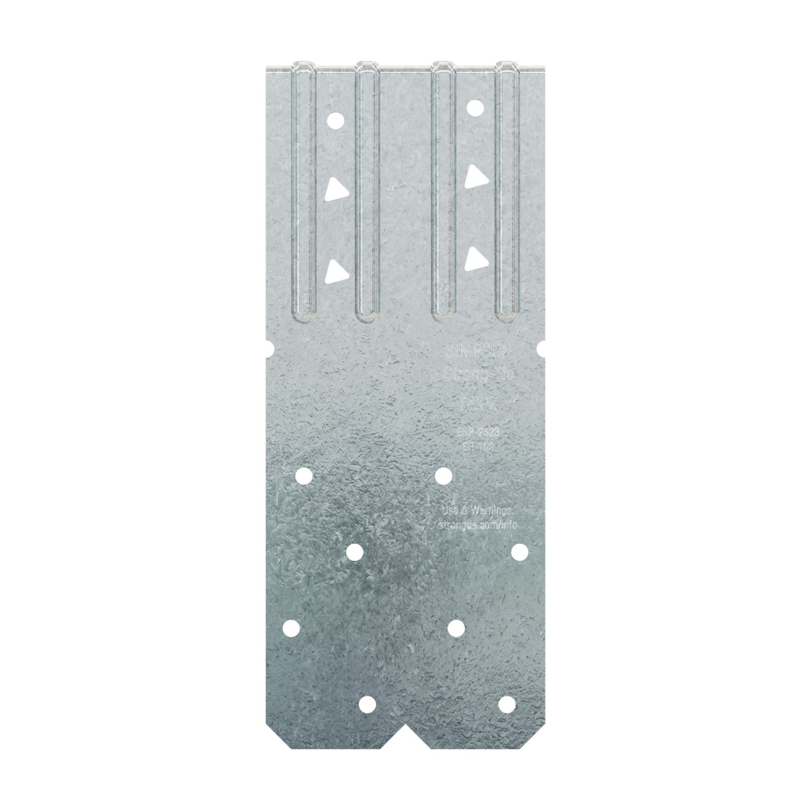 Simpson DSPZ Double-Stud-Plate Connector - ZMAX