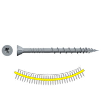 #10 x 2-1/2" Quik Drive DSV Gray Wood Screw, Pkg 1000