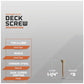 Deck screw specifications