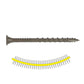 #10 x 2-1/2" Quik Drive DSV Tan Wood Screw, Pkg 1000