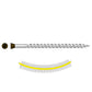 #7 x 2-1/2" Quik Drive 305 Stainless Trim Head Deck Screw - Brown 01, Pkg 1000