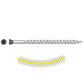 #7 x 2-1/2" Quik Drive 305 Stainless Trim Head Deck Screw - Gray 04, Pkg 1000