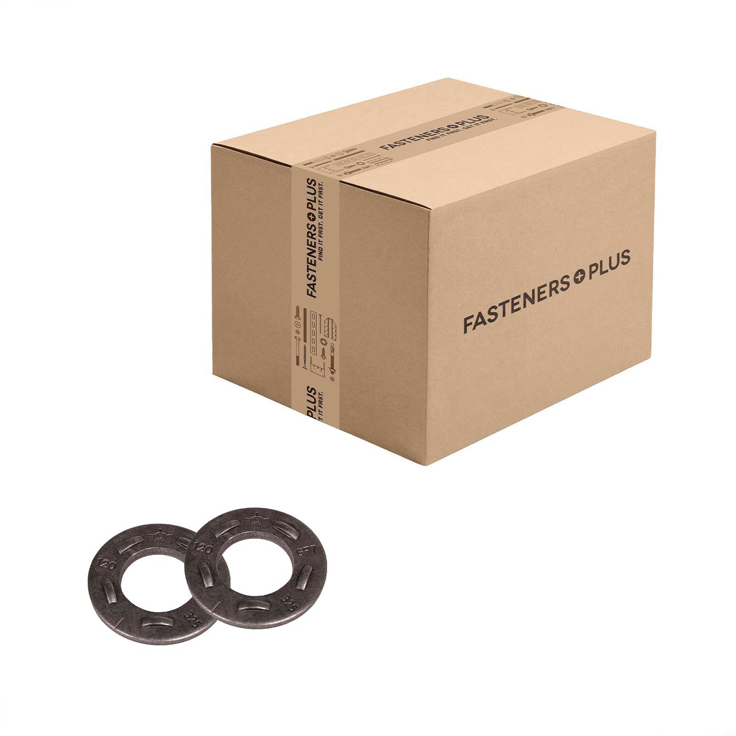 Conquest 3/4" DTI Flat Structural Washer - Plain, Qty. 1,350 - Carton