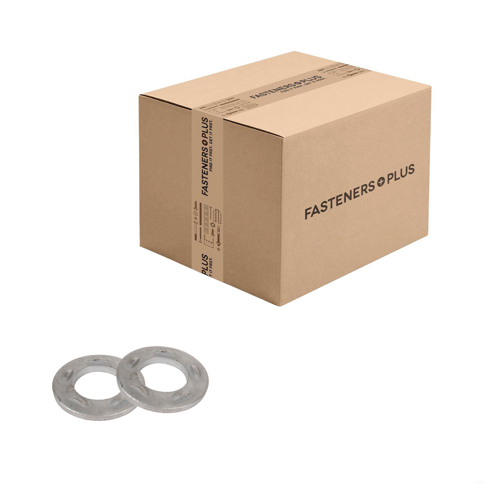 Conquest 3/4" DTI Flat Structural Washer - Mechanically Galvanized, Qty. 1,350 - Carton