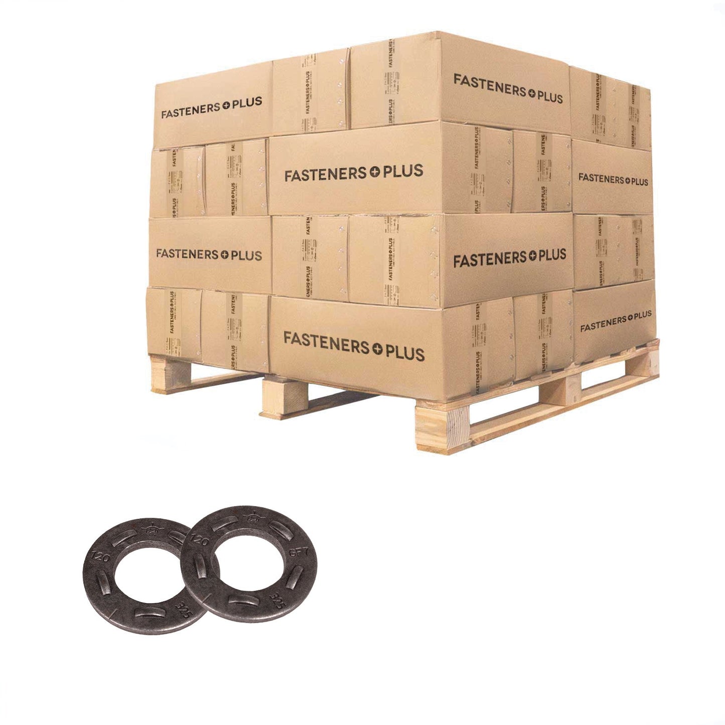 Conquest 7/8" DTI Flat Structural Washer - Plain, Qty. 40,800 - Pallet