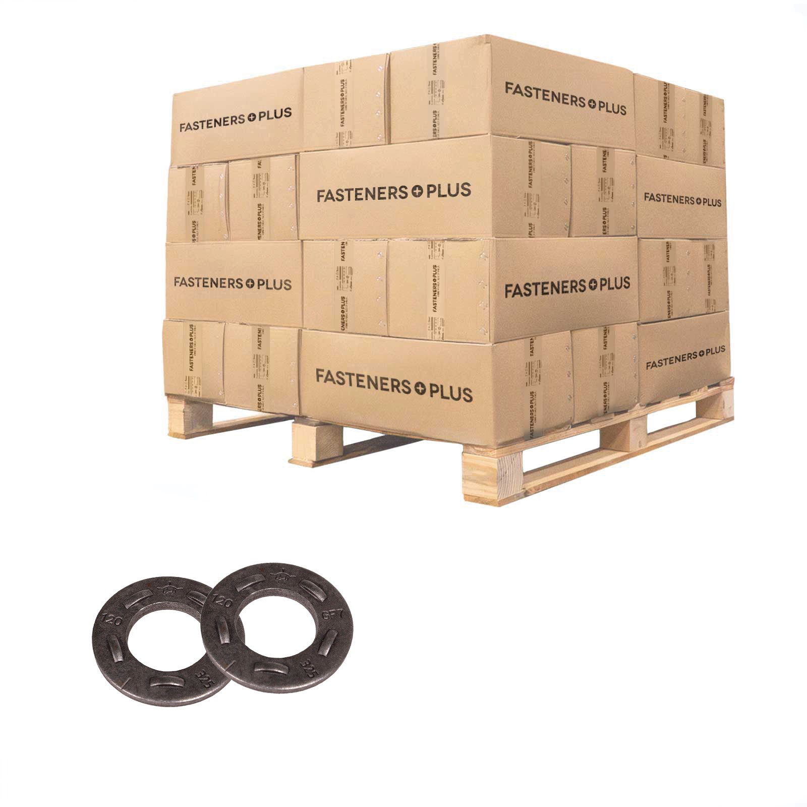 Conquest 7/8" DTI Flat Structural Washer - Plain, Qty. 40,800 - Pallet