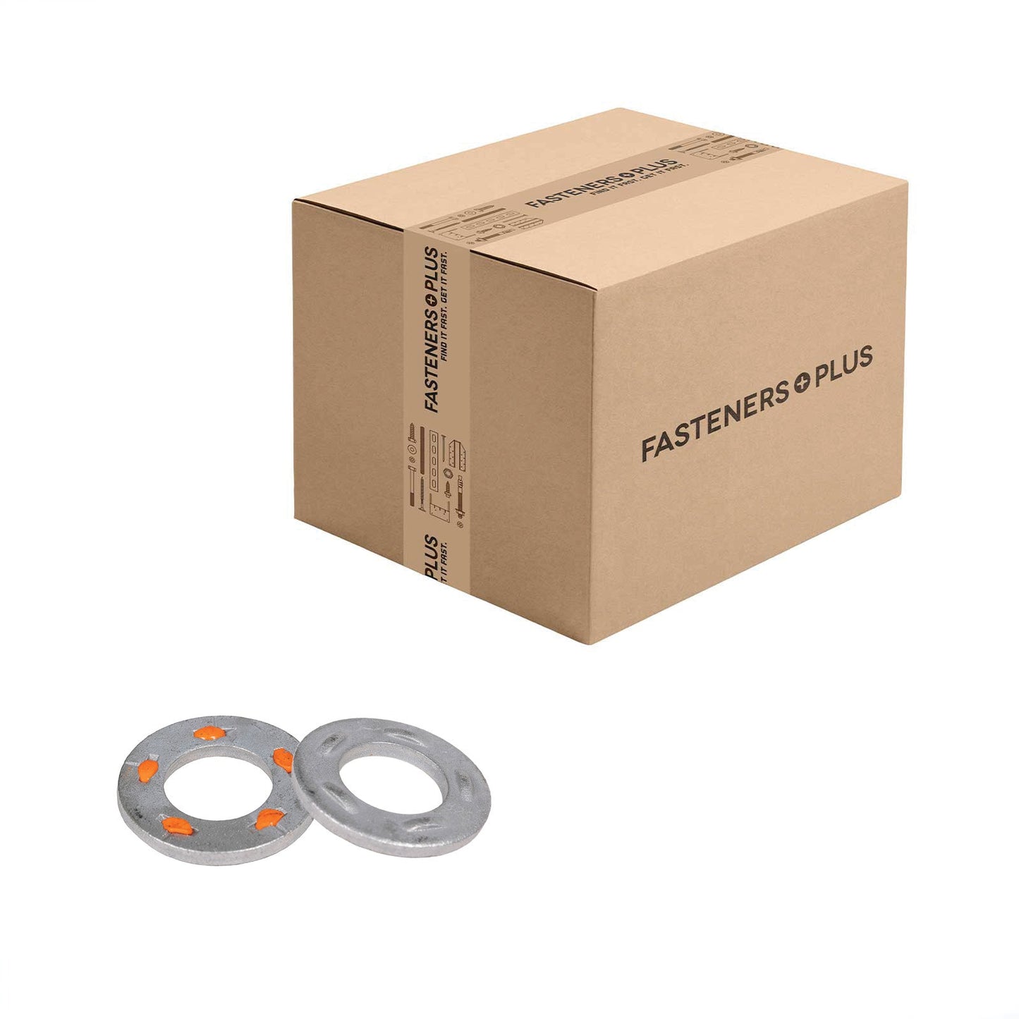 Conquest 5/8" DTI Structural Squirter Washer - Mechanically Galvanized, Qty. 1,250 - Carton