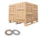 Conquest 5/8" DTI Structural Squirter Washer - Mechanically Galvanized, Qty. 33,750 - Pallet