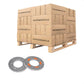 Conquest 7/8" DTI Structural Squirter Washer - Mechanically Galvanized, Qty. 22,950 - Pallet