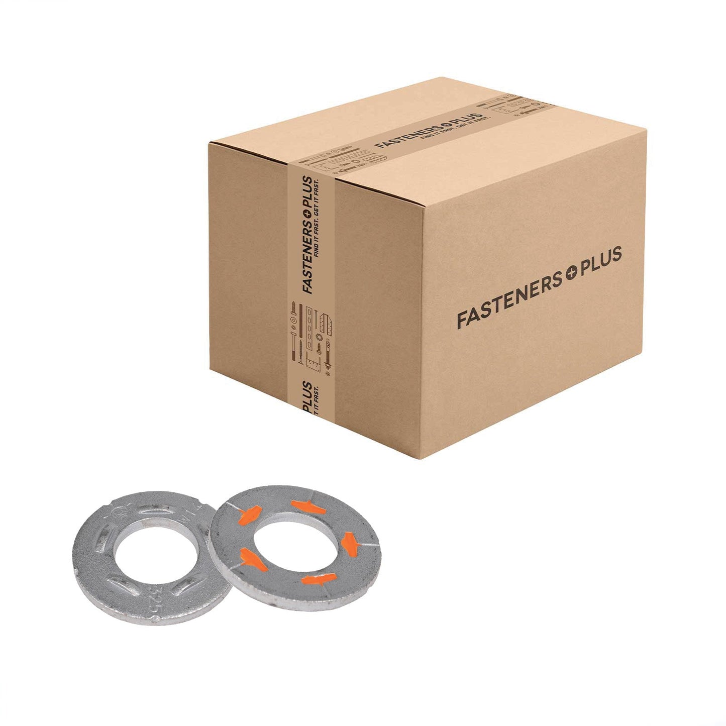 Conquest 7/8" DTI Structural Squirter Washer - Mechanically Galvanized, Qty. 850 - Carton