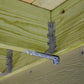 Simpson Strong-Tie DTT1Z Deck Tension Tie installation