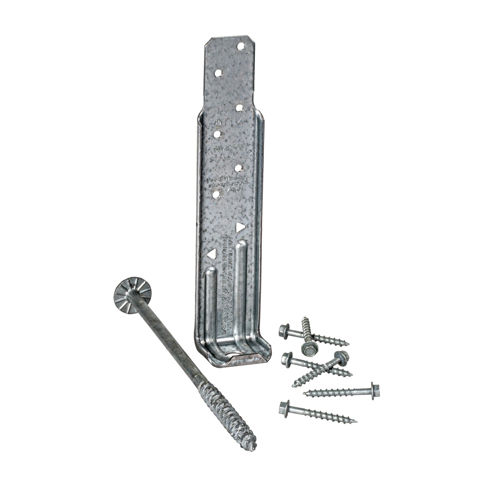 Simpson Strong-Tie DTT1Z Deck Tension Tie Kit w/Fasteners - ZMAX