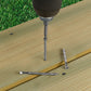 Deck-Drive DWP Wood Screw Trim-Head 305 Stainless Steel Installation