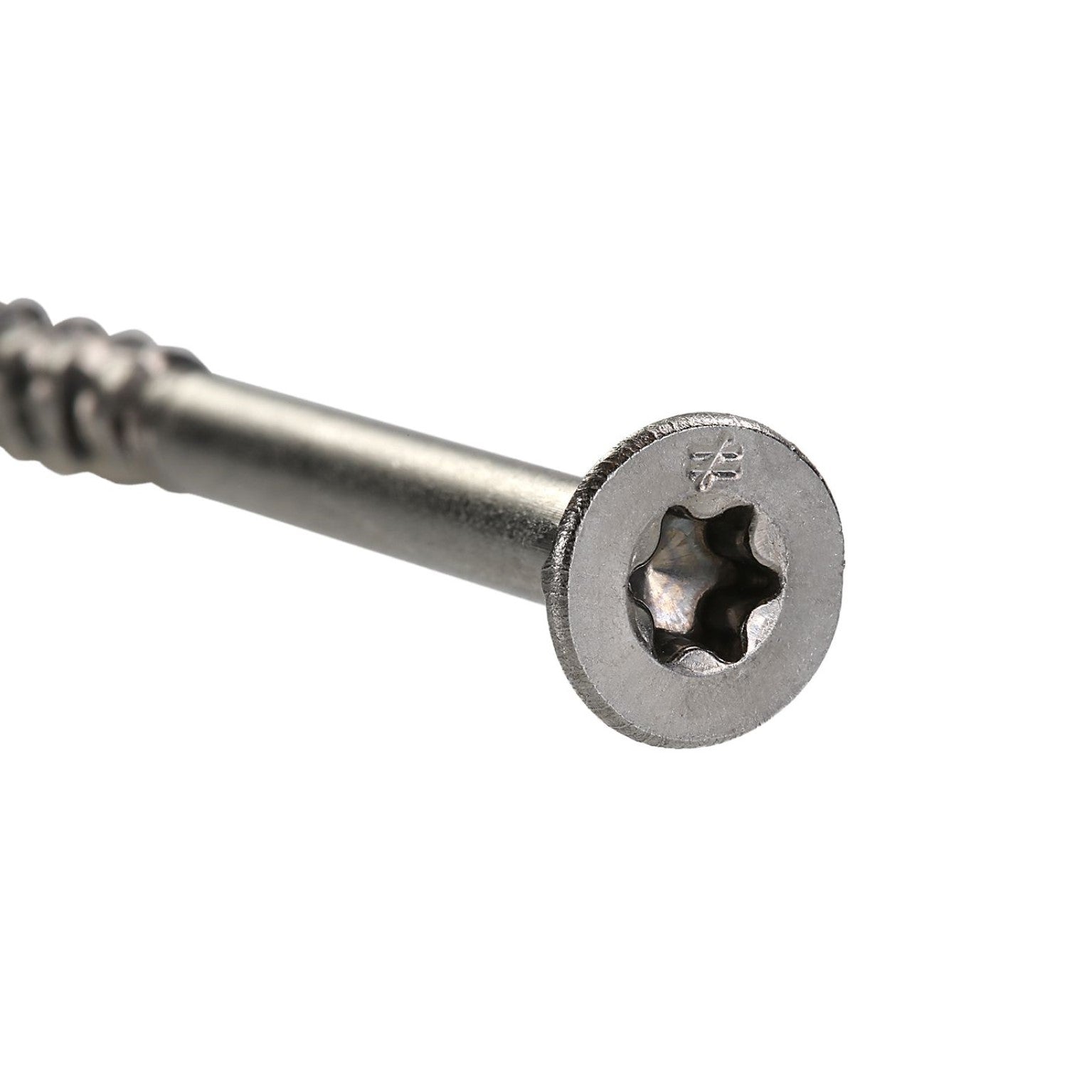 Deck-Drive DWP Wood Screw Head, 6-Lobe detail