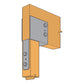 Simpson ECC10X End Column Cap for 10X Beam