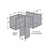 Simpson ECCL8X L-Shape End Column Cap for 8X Beam