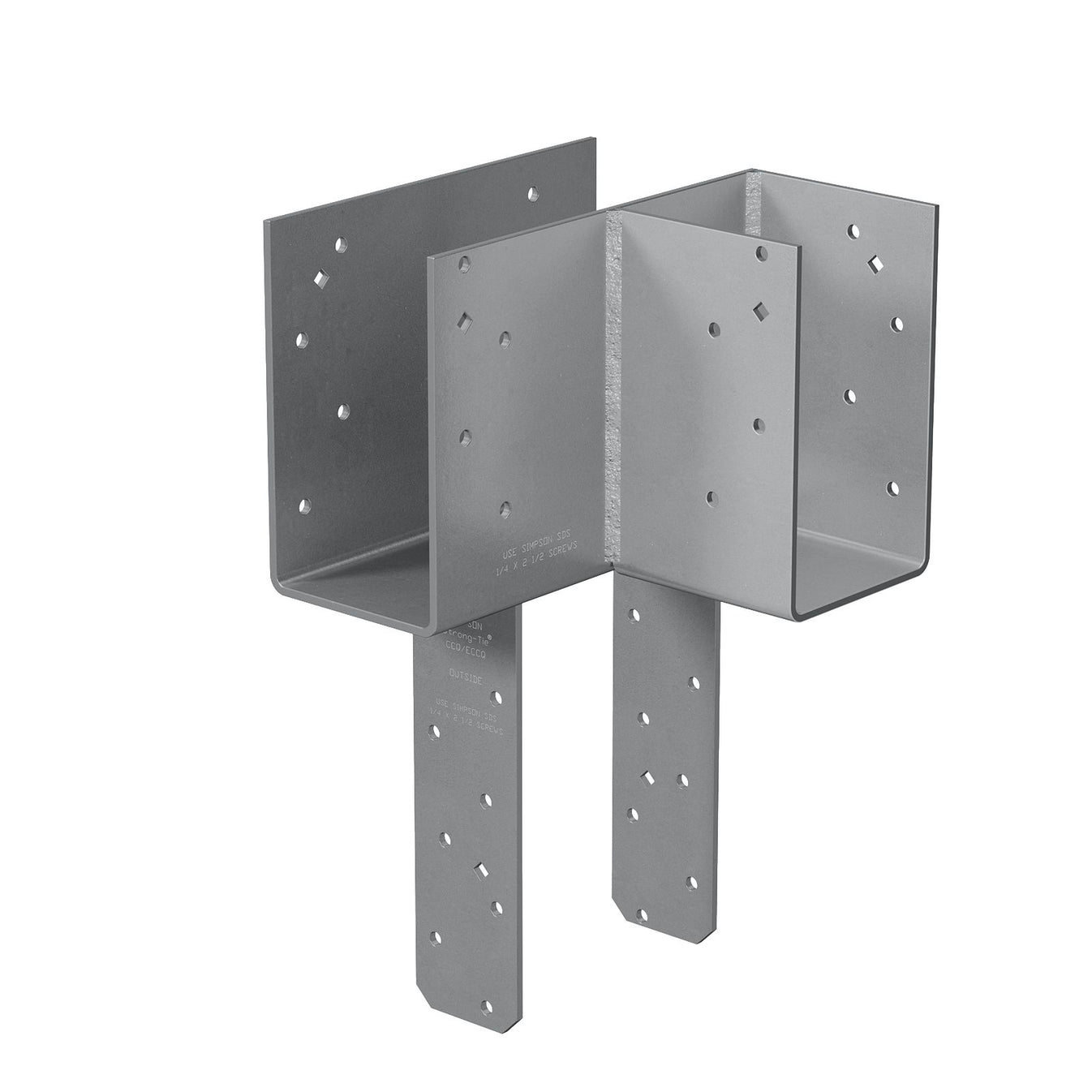 Simpson ECCLQ5X-SDS L-Shape End Column Cap for 5-1/8