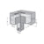 Simpson ECCLQ6X-SDS L-Shape End Column Cap for 6X Beam