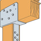 Simpson ECCQ5-4HDG-SDS End Column Cap w/SDS Screws - Hot Dip Galvanized