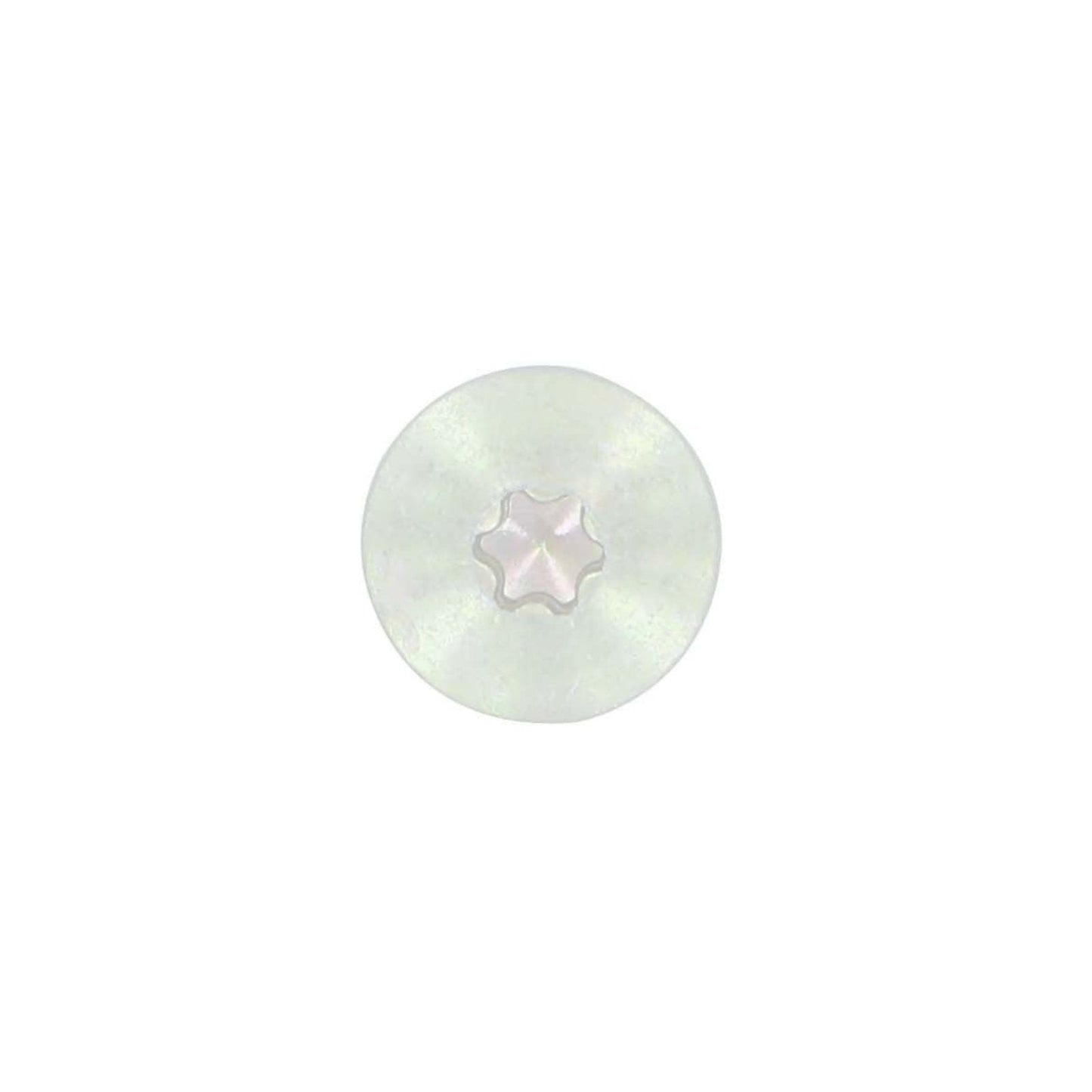 #10 x 1 inch Eclipse Woodbinder Metal Roofing Screw Bright White Pkg 250 image 2 of 2