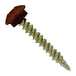 #10 x 112 inch Eclipse Woodbinder Metal Roofing Screw Brown Pkg 250