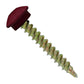 #10 x 112 inch Eclipse Woodbinder Metal Roofing Screw Burgundy Pkg 250