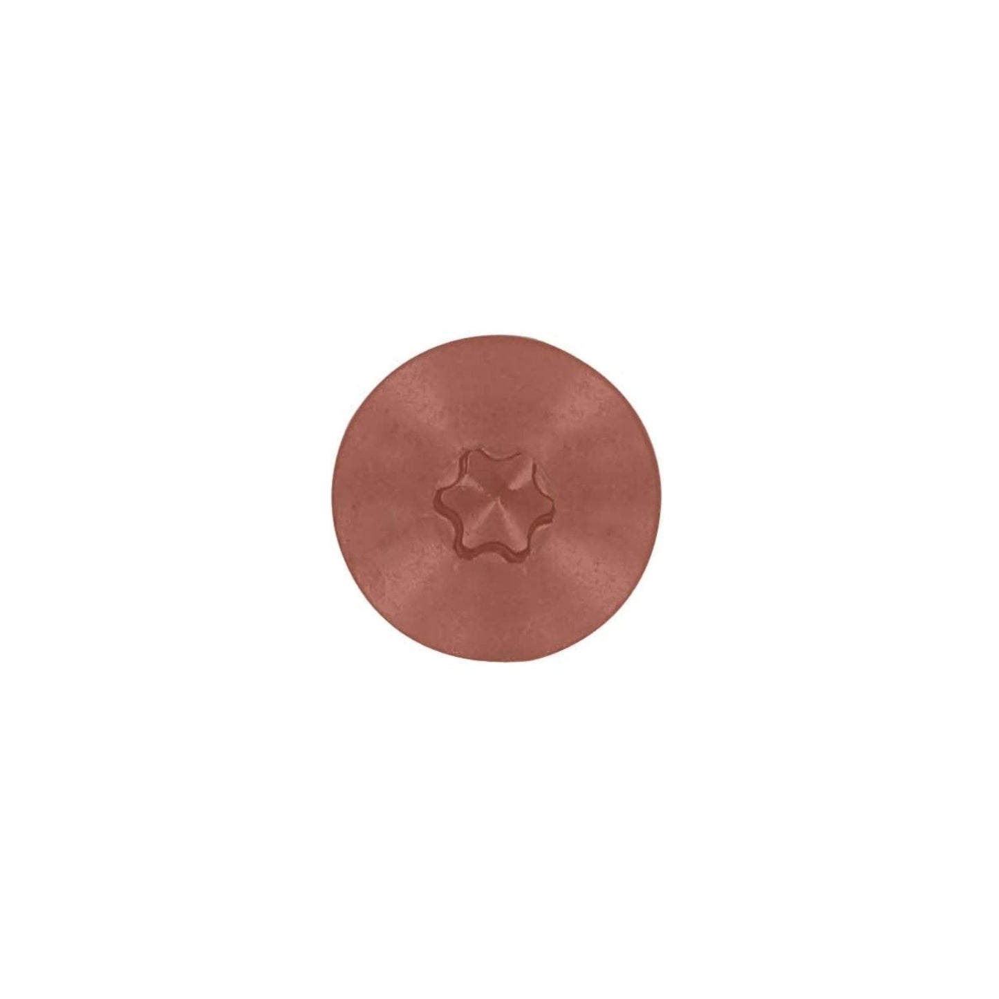 #10 x 1 inch Eclipse Woodbinder Metal Roofing Screw Copper Pkg 250 image 2 of 2