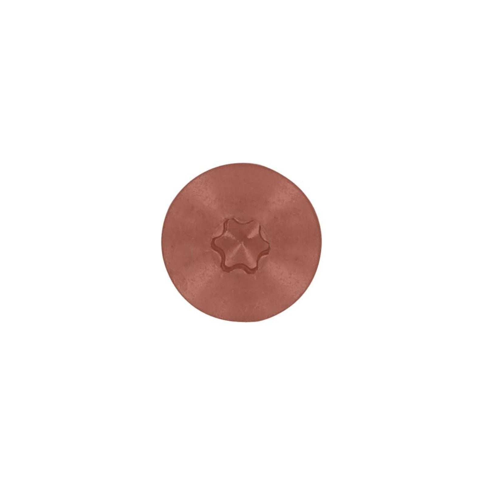 #10 x 1 inch Eclipse Woodbinder Metal Roofing Screw Copper Pkg 250 image 2 of 2
