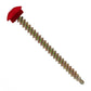 #10 x 212 inch Eclipse Woodbinder Metal Roofing Screw Crimson Pkg 250