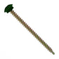 #10 x 3 inch Eclipse Woodbinder Metal Roofing Screw Forest Green Pkg 250