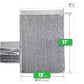 12" x 17" Ecofoil Thermal Bubble Mailers - Pkg 75
