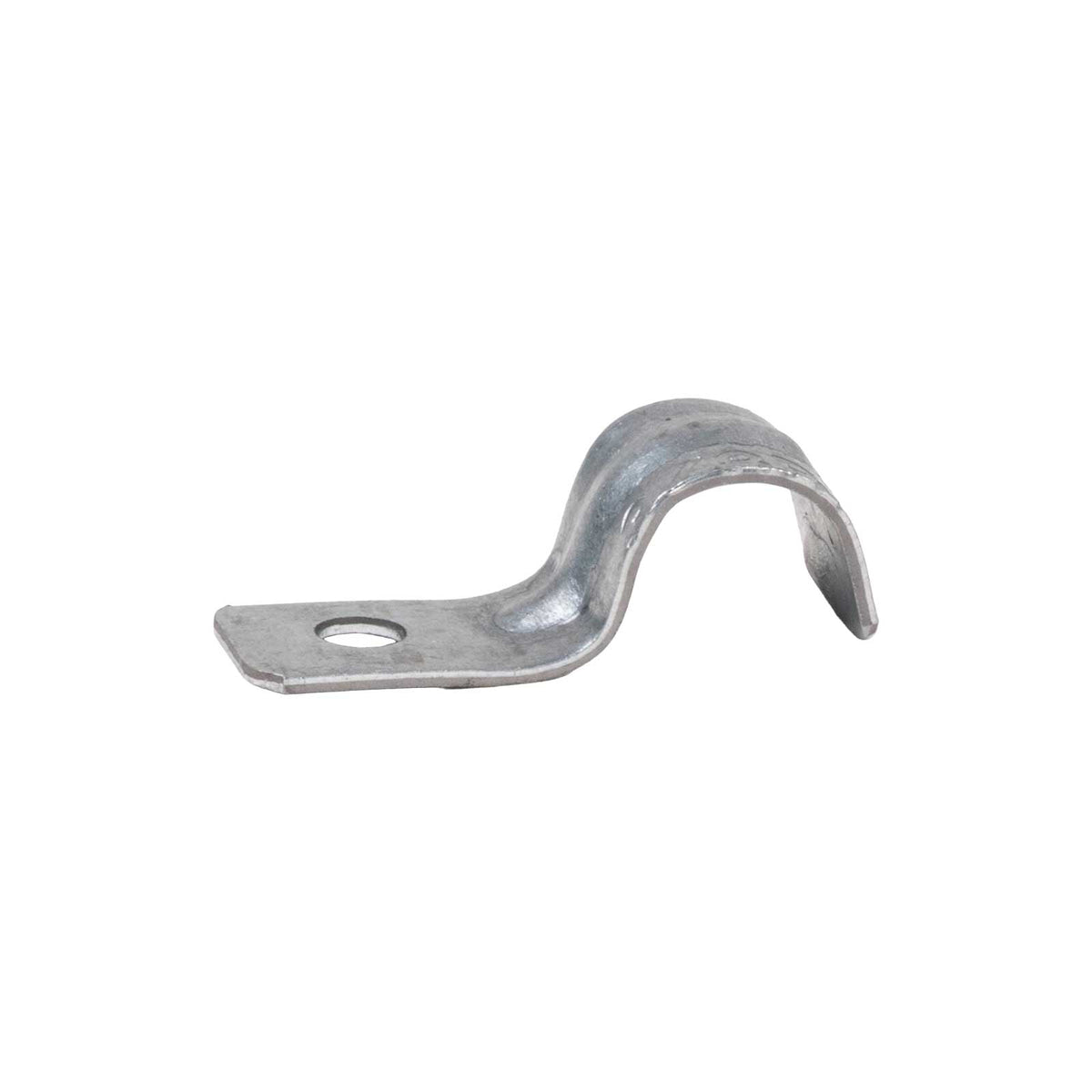Conquest 3/8" One-Hole EMT Conduit Pipe Clamp - Pre-Galvanized