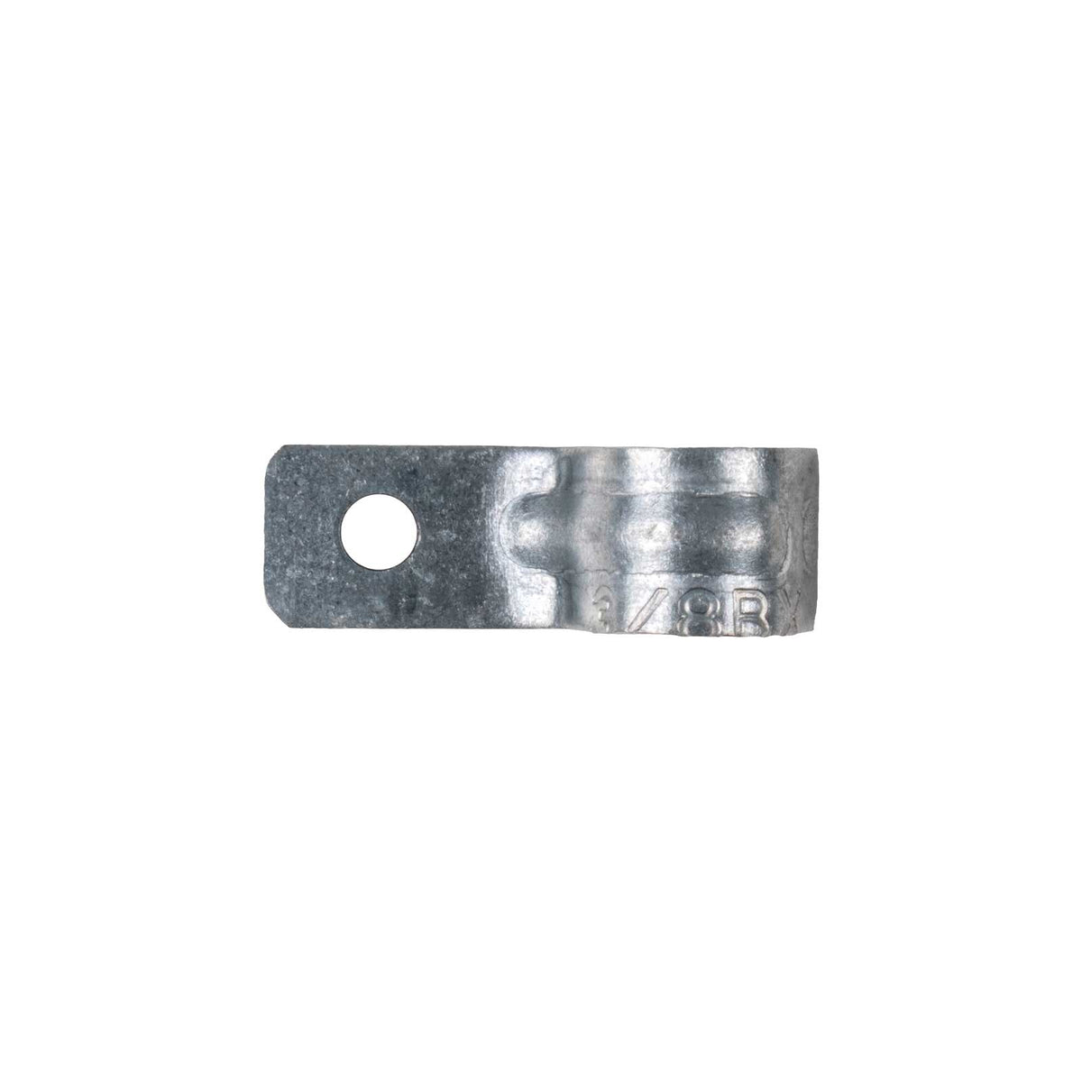 Conquest 3/8" One-Hole EMT Conduit Pipe Clamp - Pre-Galvanized