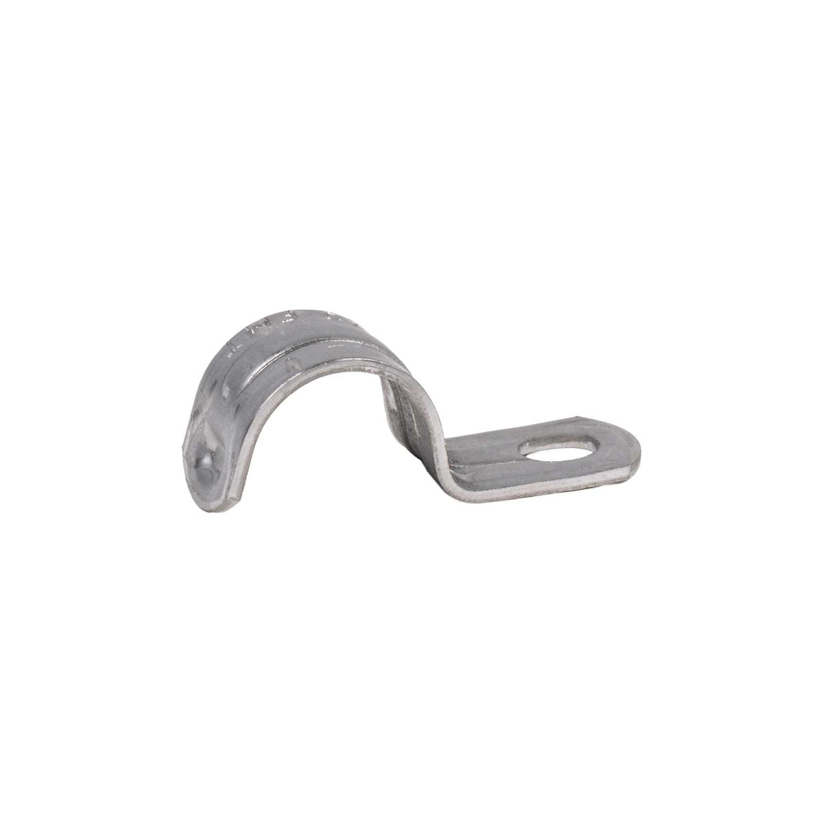 Conquest 1/2" One-Hole EMT Conduit Pipe Clamp - Pre-Galvanized