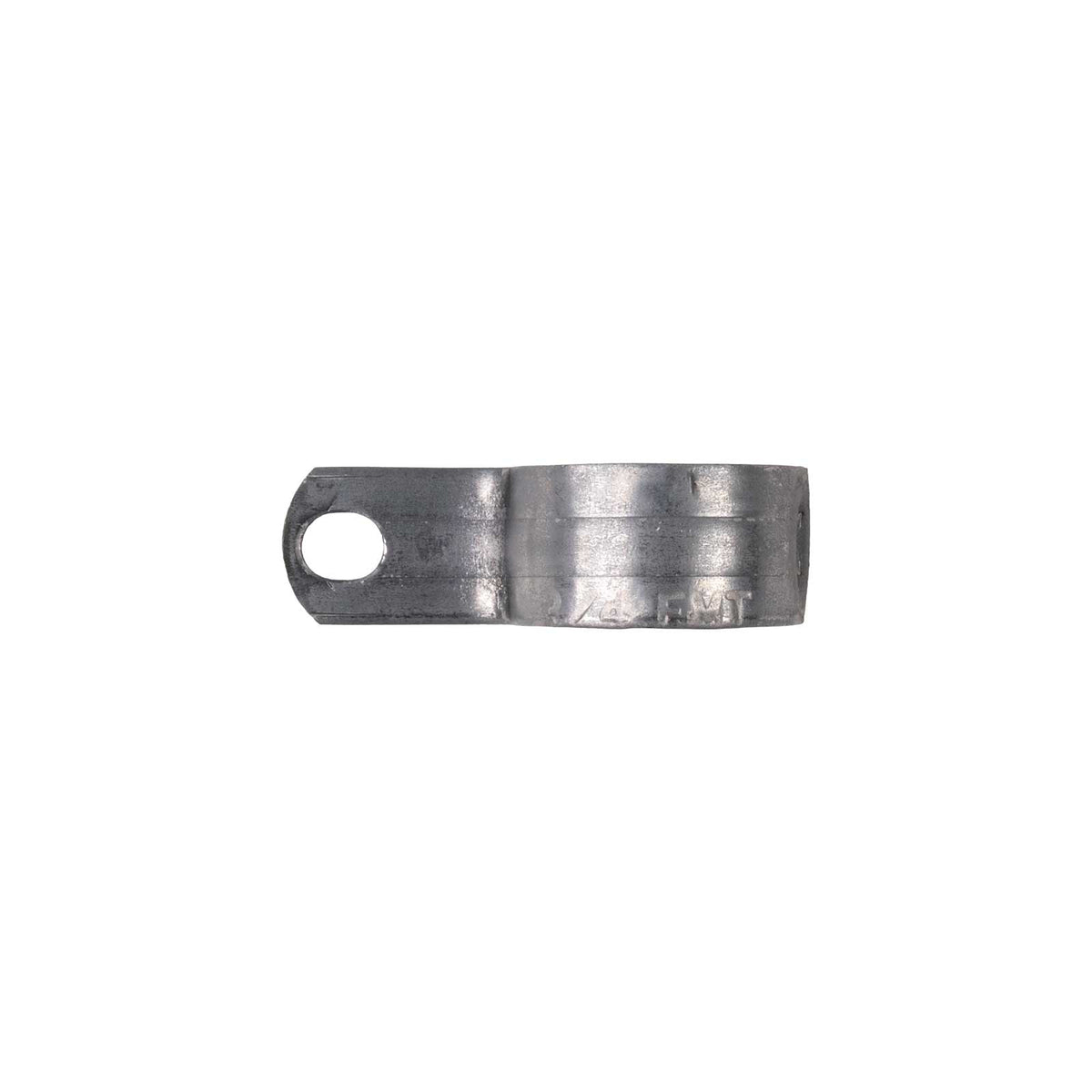 Conquest 3/4" One-Hole EMT Conduit Pipe Clamp - Pre-Galvanized