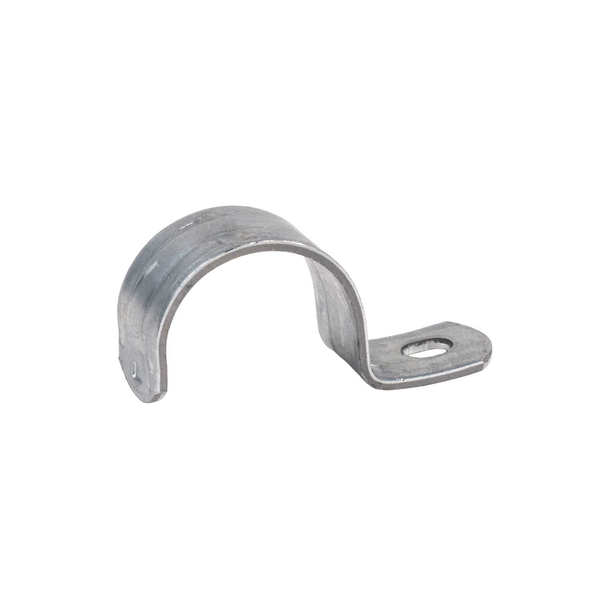 Conquest 1" One-Hole EMT Conduit Pipe Clamp - Pre-Galvanized