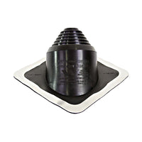 #2 Roofjack Extreme Angle EPDM Pipe Flashing Boot for Metal Roof, Black