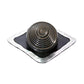 #2 Roofjack Extreme Angle EPDM Pipe Flashing Boot for Metal Roof, Black
