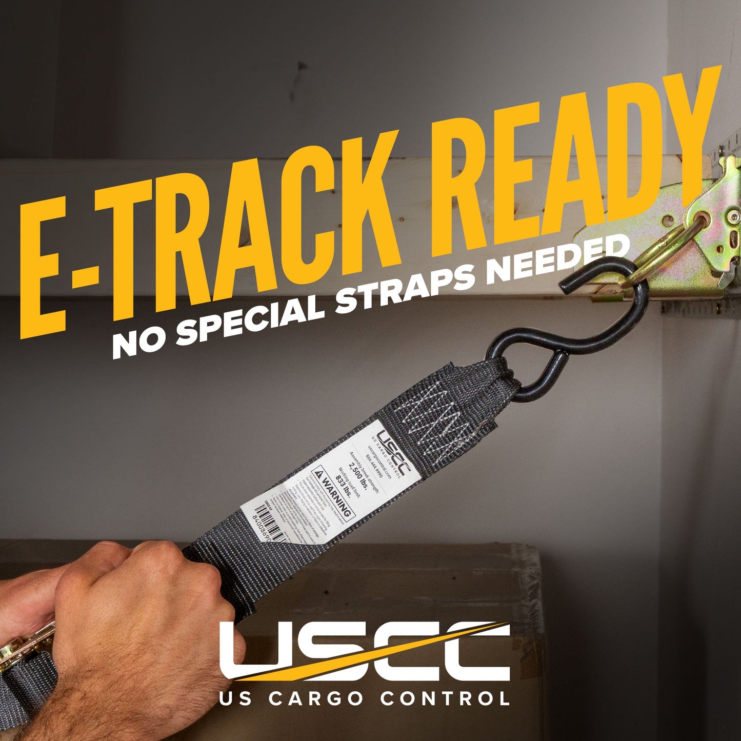 E Track Essentials Tie Down Rail Kit