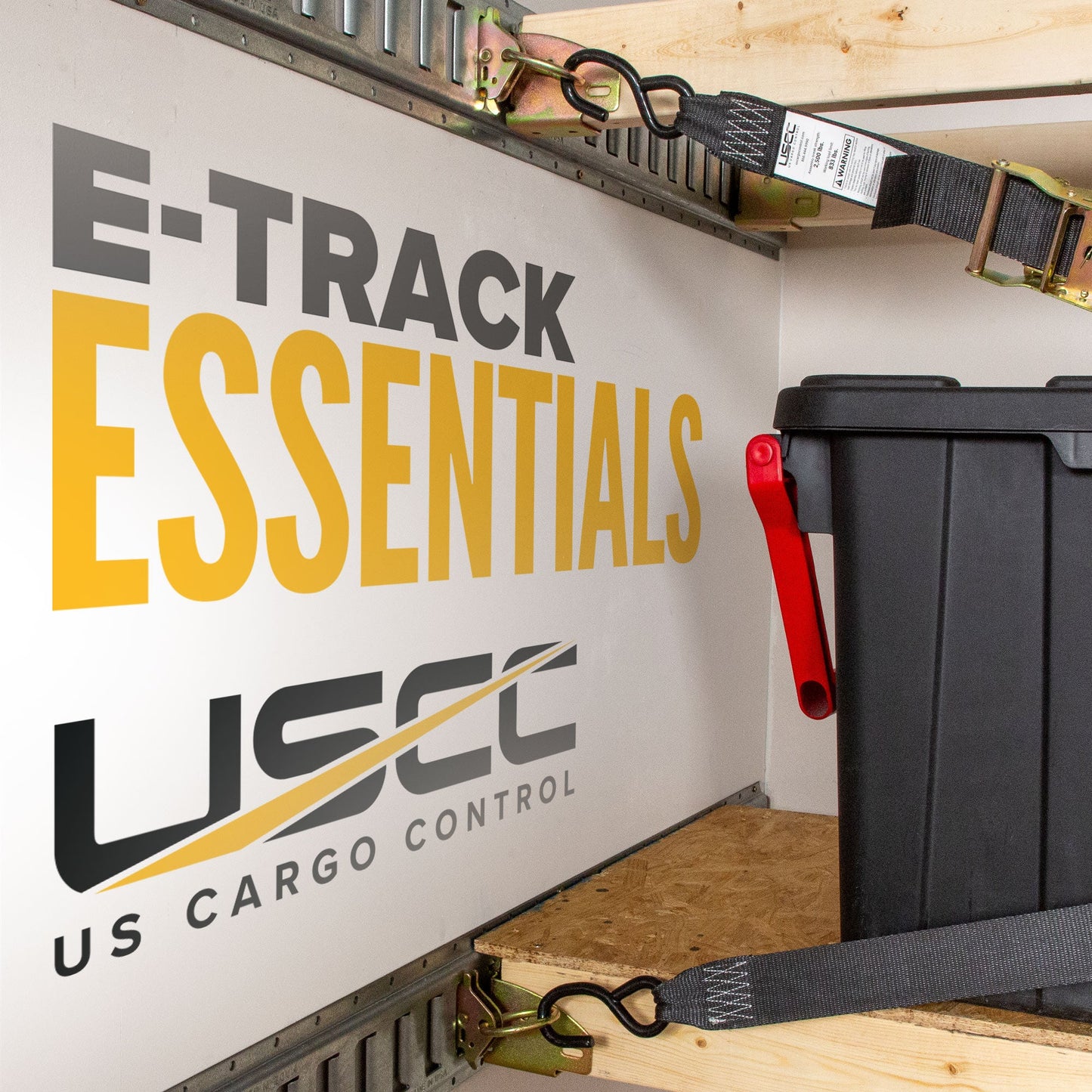 E Track Essentials Tie Down Rail Kit